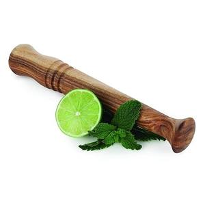 Luxury Solid Wooden Cocktail Muddler Textured Head Ergonomic <b>Bar</b> <b>Tool</b> for Efficient Crushing of Herbs Citrus and Ice - Product Image 4