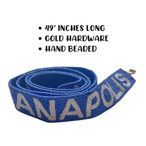 Correa de Bolso Artesanal Rectangular Estilo Deportivo con Cuentas de Vidrio y Algodón Go Rebs, ZONA DE ARTE CREATIVO ST-PS123 - Product Image 6