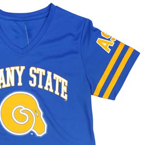 Albany State University T-shirt de football personnalisé HBCU College Team Apparel T-shirt de sport en tricot de coton pour l'été décontracté - Product Image 4