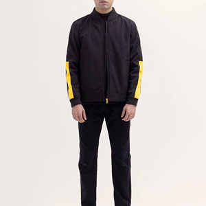 New Fast Shipments Winter Casual Style <b>Men's</b> <b>One</b>-Piece Thickened Wool Lining Canvas Bomber Jacket OEM Service Customized Logo - Product Image 2