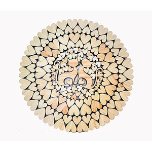 Soporte de diseño salvamanteles de madera decorativos antiescaldado resistente al calor posavasos manteles individuales de madera ideales para ollas y platos calientes - Product Image 3