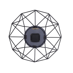 Classic <b>Decorative</b> <b>Wall</b> <b>Clock</b> Metal <b>Wall</b> <b>Clock</b> with Metallic Power Coated for Living Room & Kitchen <b>Decoration</b> - Product Image 6