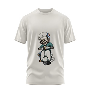 Proveedor caliente Hombres Tallas grandes Camisetas de algodón de manga corta Personalizado O-cuello Gráfico Camisetas Oversized Fit Ropa - Product Image 2