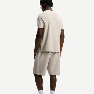 Summer Blank Double Waist <b>Shorts</b> <b>Camo</b> Layer 7 Inch Inseam Knee Length French Terry Custom Cotton <b>Shorts</b>/ jorts - Product Image 3