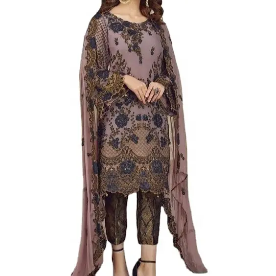 여성을위한 특별 디자이너 Patiyala 정장 salwar kameeez punjabi 정장 드레스 고품질 캐주얼 드레스 여자 2023 컬렉션