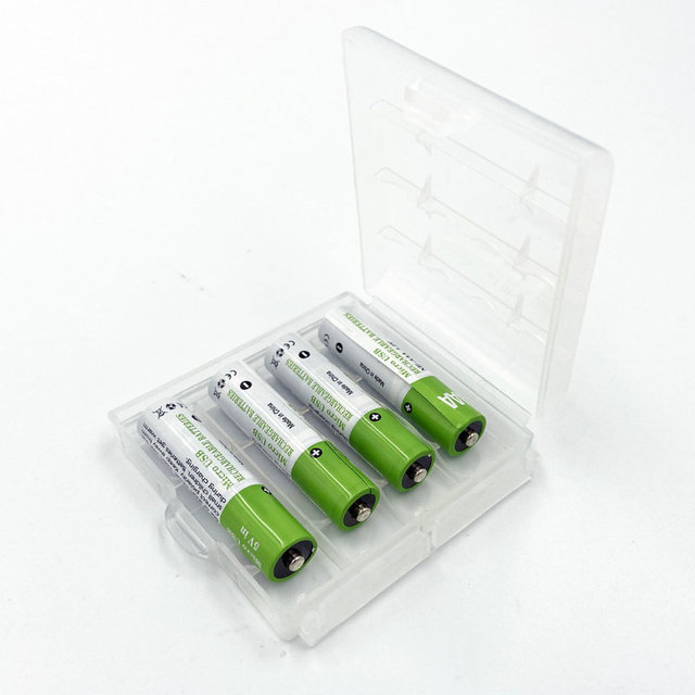 2 Pack 4 Pack Micro USB AAA AA Batteries NIMH 1000MAH 450mah Rechargeable USB AA Battery 1.2V Micro USB Rechargeable Aaa