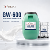 Émulsion de copolymère acétate de vinyle et d'éthylène GW-600 pour films PVC, panneaux décoratifs et adhésifs de stratification