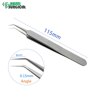 Vente flash : Pinces de chirurgien pour les yeux, autoclavables, pinces à épiler pour les paupières, instruments chirurgicaux ophtalmiques par Hasni Surgical - Product Image 5