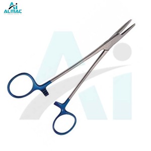 Portaagujas ALMAC Lawrance hecho de acero inoxidable diseñado para un control preciso de la aguja durante procedimientos quirúrgicos y médicos - Product Image 6