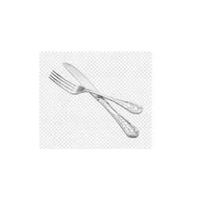 Fourchette en acier inoxydable unique manche de luxe couverts réutilisables de qualité alimentaire fourchette en acier inoxydable lisse à vendre - Product Image 5