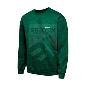 Sudadera de algodón 100% de peso pesado personalizada para hombre Sudadera con capucha de patrón sólido de suministro de fábrica OEM para invierno a precio al por mayor - Product Image 3
