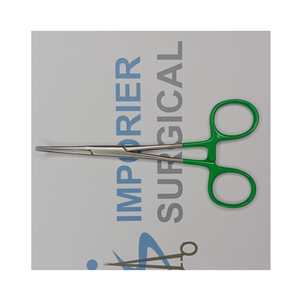 Pince Kelly en acier inoxydable durable instruments chirurgicaux pinces hémostatiques usage médical incurvé droit réutilisable outils hospitaliers - Product Image 1