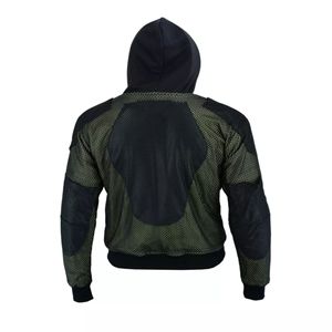Sweat à capuche de Protection de moto pour hommes avec doublure protégée veste de course à capuche et Protection rembourrée - Product Image 5