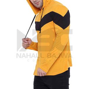 Factory Custom Made Men's <b>Oversized</b> <b>Fleece</b> <b>Hoodies</b> Low MOQ Hot Sale Street Style with Solid Pattern OEM/ODM Services Available - Product Image 3