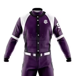 Uniforme de béisbol de tamaño personalizado para jóvenes Ropa deportiva de Bajo MOQ Uniforme de béisbol cómodo - Product Image 4