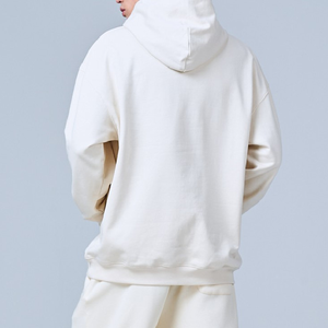 Sweat-shirts personnalisés en polyester et coton de haute qualité pour hommes et femmes, 6XL, motif gaufré uni, respirant, coupe régulière, tricoté, automne - Product Image 4