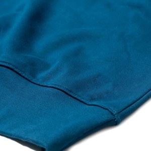 Sweat à capuche en molleton de coton pour hommes Style baggy oversize Sweat à capuche à poche kangourou de couleur bleue de haute qualité pour hommes avec service OEM - Product Image 4