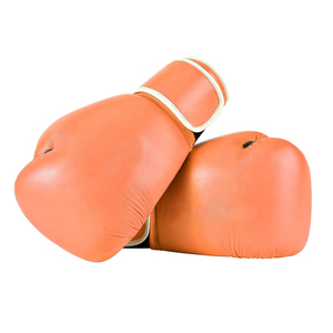 Gants en cuir de 12oz 14oz 16oz du Pakistan OEM en cuir Pu formation De Boxeo De Cuero Duraderos - Product Image 2