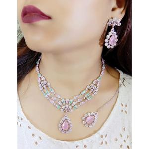 Collection de bijoux AD de qualité supérieure pour mariage et fiançailles, produit en vrac, nouvelle mode, ensemble de bijoux colorés - Product Image 5