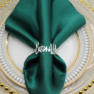 Anillo Decorativo para Servilletas de Diseño Ventajoso, Servilletero de Metal de Calidad Superior, Anillo para Servilletas Ramadán Kareem al Precio Más Bajo - Product Image 2