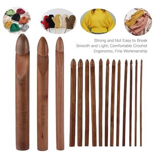 Ganchillo para vendedores profesionales de artesanías, ganchillo de madera para tiendas de hilo de boutique, ganchillo de madera al precio más económico - Product Image 2