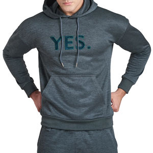 Conjunto Deportivo Personalizado de Primera Calidad con Estampado en Color Sólido para Hombre, Pantalones Anchos de Algodón Terry Grueso, Servicio OEM - Product Image 4