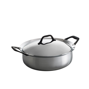 หม้อตุ๋นโลหะก้นลึกดีไซน์คลาสสิกสำหรับเครื่องครัวเชิงพาณิชย์ทนทาน - Product Image 5