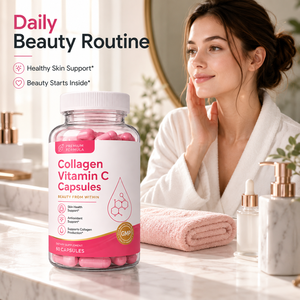 <strong>Collagen</strong> <strong>Supplement</strong> Vitamin C <strong>Biotin</strong> for Adults Teenagers Antioxidants Support Skin Nails Health Improved Bone Density <strong>Collagen</strong> - Product Image 4