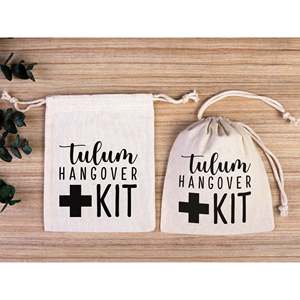 Bolsa de Kit de Supervivencia para la Resaca de Tulum, para Despedidas de Soltera, Fiestas de Cumpleaños, Bolsas de Regalo para la Recuperación - Product Image 4