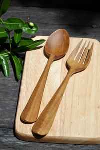 Cuillères en bois artisanales pour la cuisine, le service, le brassage, le mélange et la préparation des aliments, fabriquées en bois de qualité supérieure - Product Image 2