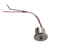 Plafonnier LED pour intérieur de camping-car 2W, lumière de dôme en aluminium, dimmable PWM, blanc chaud 3000K, 10-30V DC pour camping-car, caravane, bateau