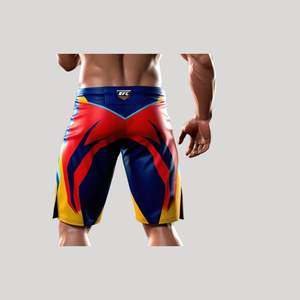 Impression par sublimation personnalisée Bjj Jiu Jitsu Grappling Ufc Clothes Mma Shorts pour hommes - Product Image 2