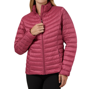 Chaqueta de Plumón Ultraligera para Mujer, Abrigo Acolchado Suave y Empacable, Ropa de Abrigo Ligera y Cálida para Invierno, Ajuste Cómodo, Logotipo Personalizado - Product Image 5