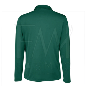 Polos de manga larga Comfort Perfect con tamaño personalizado, peso ligero, camiseta Polo delgada de secado rápido para mujer - Product Image 3