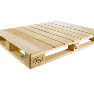 Meilleure vente de palette européenne en bois naturel simple face grande quantité taille personnalisée fabriquée au Vietnam prix fournisseur d'or fumigé - Product Image 1
