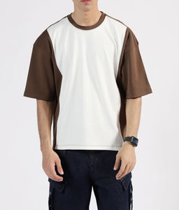 Nuevo Conjunto Deportivo de 2 Piezas para Hombre, Camiseta y Pantalones Cortos de Algodón 100%, 350 g/m², Estilo Urbano, Verano 2025, Venta al Por Mayor - Product Image 1