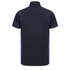 Botón de tela de malla de algodón Piqué de alta calidad para hombre, 180g, para polos, logotipo bordado transpirable, lona de manga corta sólida - Product Image 1