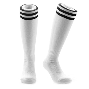 Calcetines de Fútbol de Punto Cómodos de Alta Calidad al por Mayor, Calcetines Deportivos Lisos de Longitud Larga para Adultos, Duraderos para la Temporada de Invierno - Product Image 3