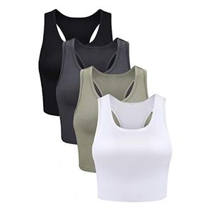Soutien-gorge de fitness personnalisé pour femmes, vêtements de sport tricotés sans couture à dos nageur et confortables pour la salle de sport et le yoga, commandes en gros - Product Image 2