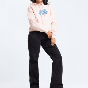 2025 nuevo superventas personalizado OEM Logo diseño mujer algodón Puff impreso Sudadera con capucha Jersey largo para invierno al por mayor para niñas con capucha - Product Image 2