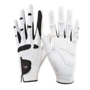 Guantes de golf de PU suaves hechos a medida para hombres y mujeres, uso de mano derecha de calidad superior, último estilo, piel de oveja, golfistas deportivos de verano - Product Image 1