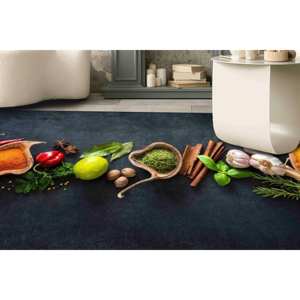 Alfombra de Cocina con Diseño de Especias: Alfombra Moderna Antideslizante para Decoración del Hogar, Alfombra Suave No Tejida - Product Image 1