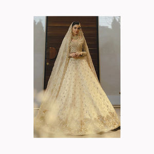 Lehenga choli ผ้าเย็บปักถักร้อยสำหรับผู้หญิง lehanga choli สำหรับงานแต่งงานและงานเทศกาล - Product Image 5