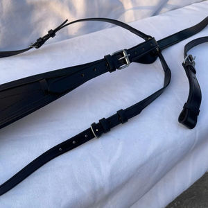 Pechera de Cuero Genuino para Caballo con Martingala |   Equipo Profesional de Equitación Inglesa - Product Image 3