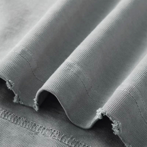 Camiseta de algodón Sun Fade para hombre con colores lavados y textura suave Camiseta de efecto lavado para hombre con acabado Sun Fade - Product Image 5