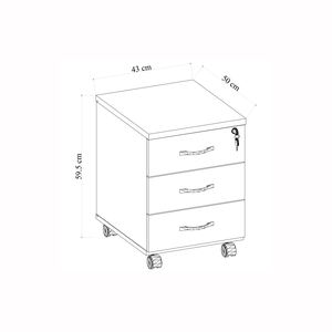 <b>Bedroom</b> <b>Furniture</b> Drawer Cabinet Combination <b>Furniture</b> <b>Mirror</b> Chest of Drawers Modern Office <b>Furniture</b> Top Quality - Product Image 5