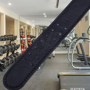 Ceinture de musculation de haute qualité avec logo personnalisé, multicolores, pour hommes et femmes, en cuir de vachette résistant, antidérapante, écologique - Product Image 5