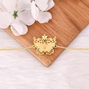 Pulsera de Cadena Ajustable de Latón Chapado en Oro, Joyería Sencilla al por Mayor, para Bodas y Fiestas, para Mujer - Product Image 3