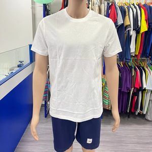 T-shirt pour homme de qualité supérieure 100% coton Couleur unie Imprimé Design personnalisable Tissu tricoté Kapadavala Manches courtes - Product Image 1