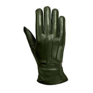 Gants de conduite pour femmes gants de conduite confortables en cuir extensible avec paume antidérapante pour gants de conduite en cuir solide - Product Image 6